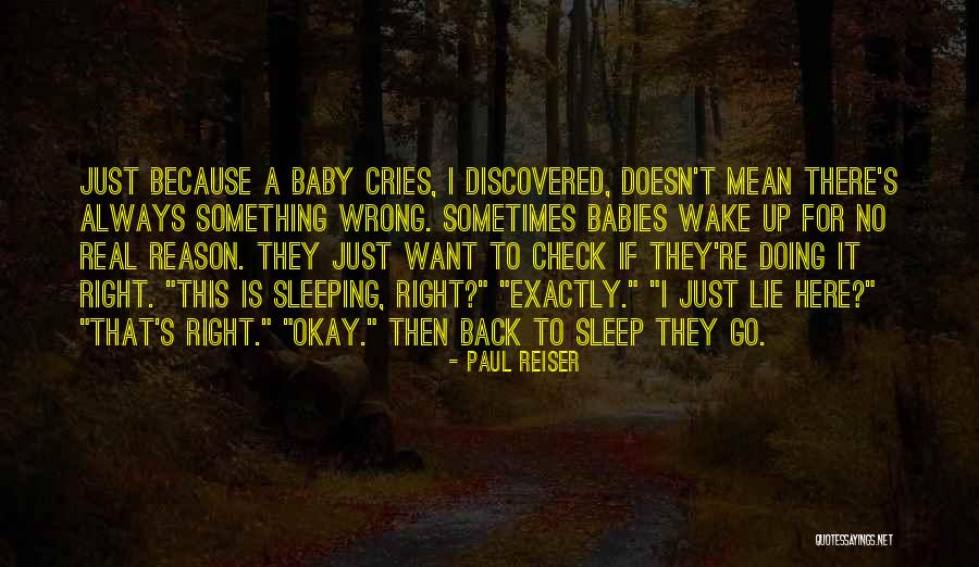 Sleep Funny Quotes By Paul Reiser