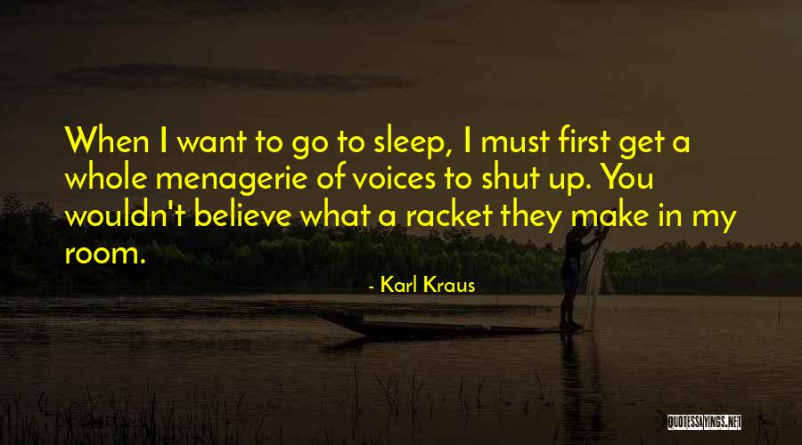 Sleep Insomnia Quotes By Karl Kraus Sleep Insomnia Quotes By Karl Kraus