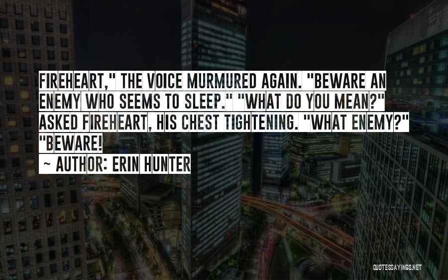Sleep Is My Enemy Quotes By Erin Hunter