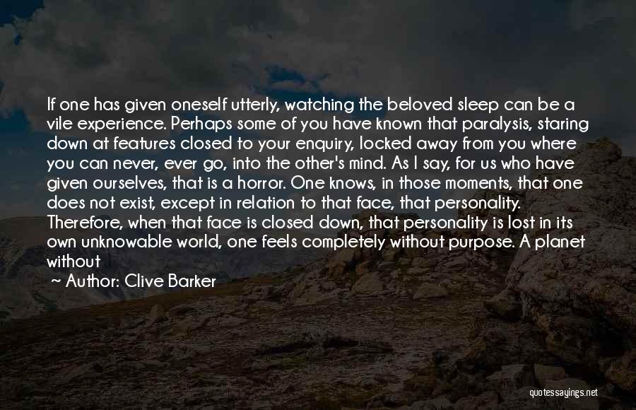 Sleep Paralysis Quotes By Clive Barker