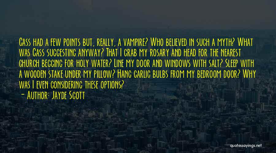 Sleep Pillow Quotes By Jayde Scott