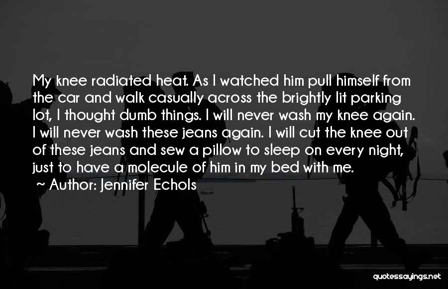 Sleep Pillow Quotes By Jennifer Echols