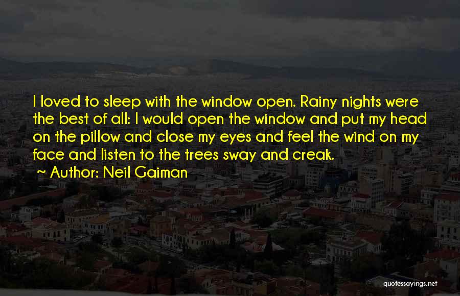 Sleep Pillow Quotes By Neil Gaiman