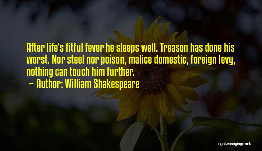 Sleep Prayer Quotes By William Shakespeare