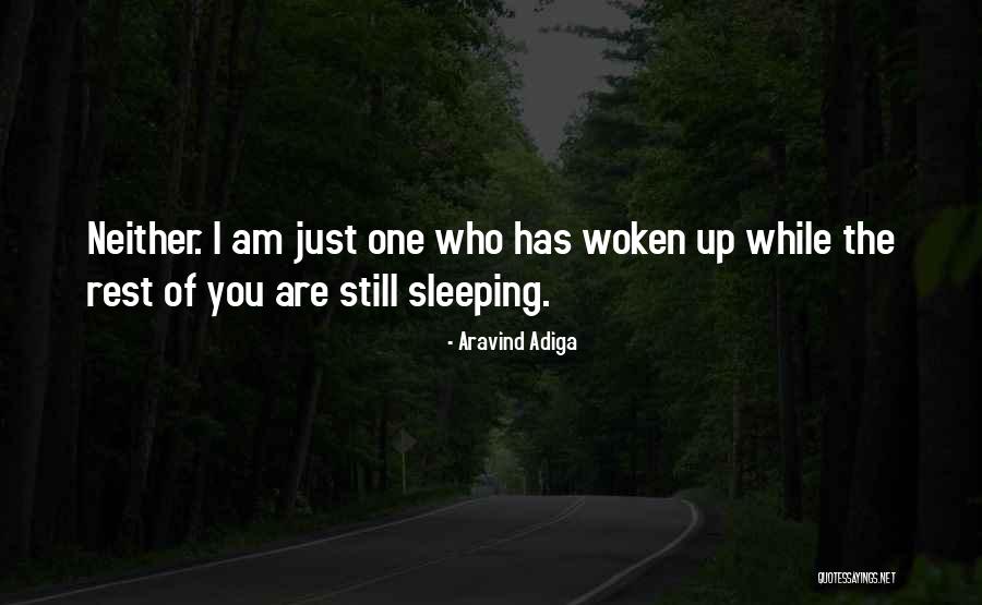 Sleep Rest Quotes By Aravind Adiga