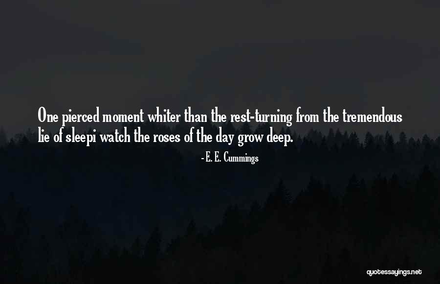 Sleep Rest Quotes By E. E. Cummings Sleep Rest Quotes By E. E. Cummings