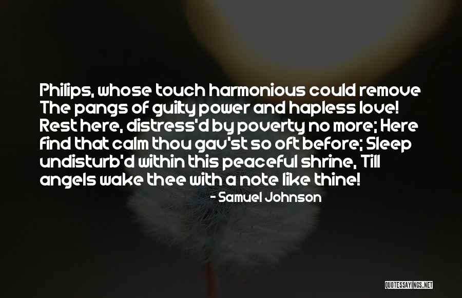 Sleep Rest Quotes By Samuel Johnson Sleep Rest Quotes By Samuel Johnson