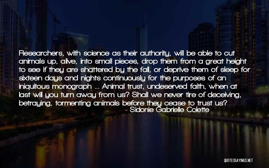 Sleep Science Quotes By Sidonie Gabrielle Colette Sleep Science Quotes By Sidonie Gabrielle Colette
