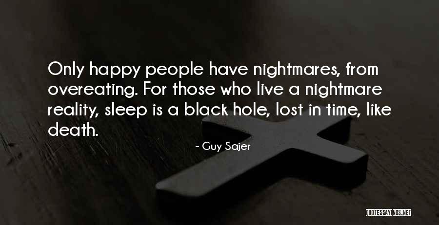 Sleep Time Quotes By Guy Sajer