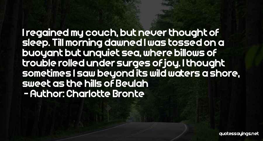 Sleep Trouble Quotes By Charlotte Bronte