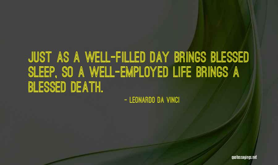 Sleep Well Quotes By Leonardo Da Vinci Sleep Well Quotes By Leonardo Da Vinci