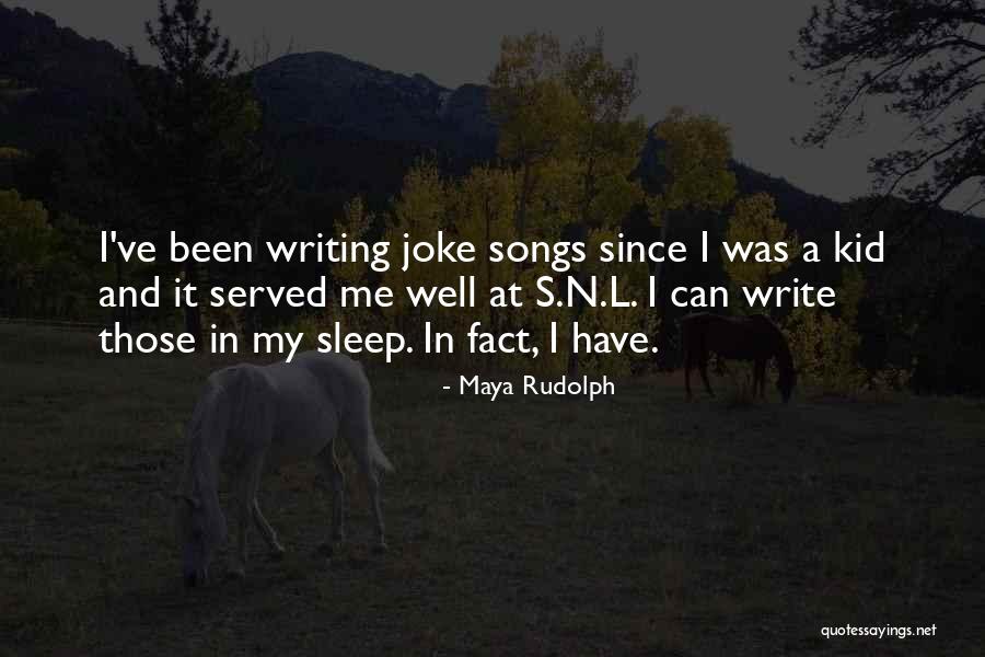 Sleep Well Quotes By Maya Rudolph Sleep Well Quotes By Maya Rudolph