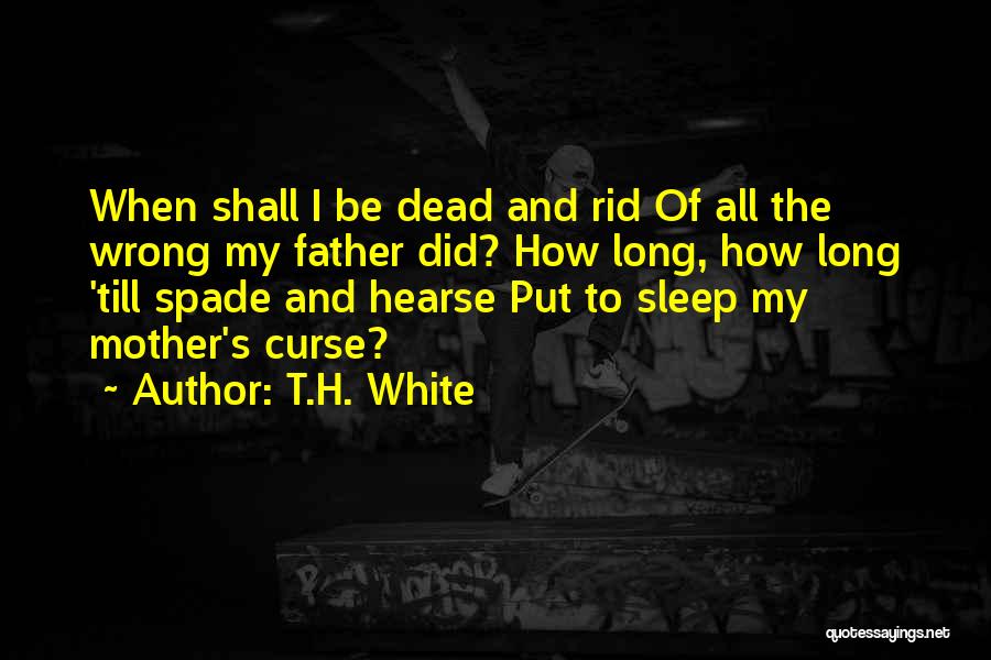 Sleep When I Dead Quotes By T.H. White