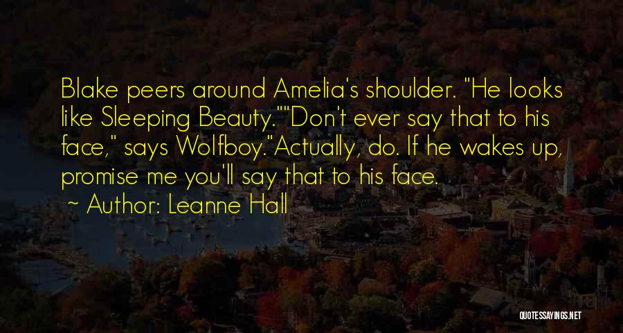 Sleeping Around Quotes By Leanne Hall