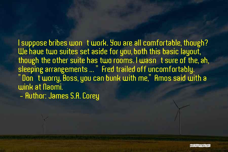 Sleeping At Work Quotes By James S.A. Corey