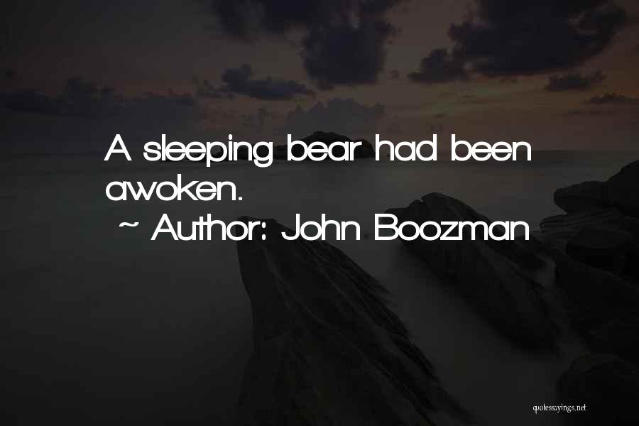 Sleeping Bears Quotes By John Boozman