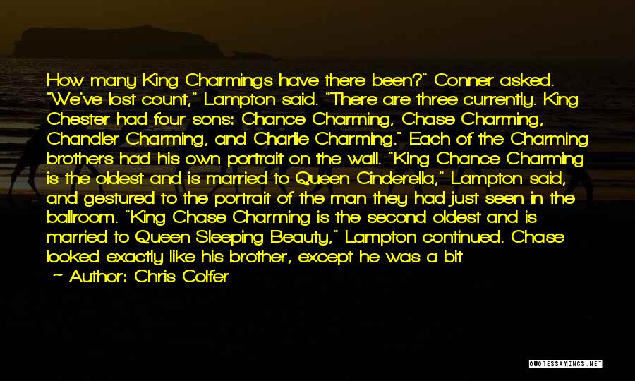 Sleeping Beauty Quotes By Chris Colfer