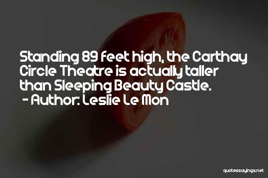 Sleeping Beauty Quotes By Leslie Le Mon