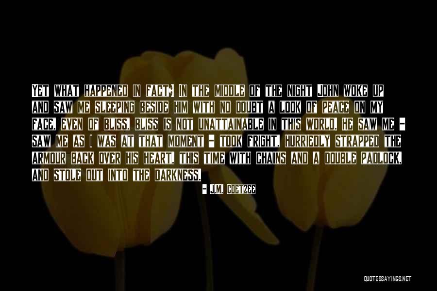 Sleeping Beside You Quotes By J.M. Coetzee Sleeping Beside You Quotes By J.M. Coetzee