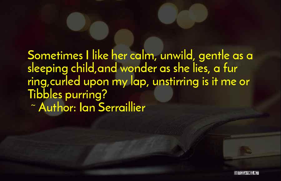 Sleeping On Lap Quotes By Ian Serraillier