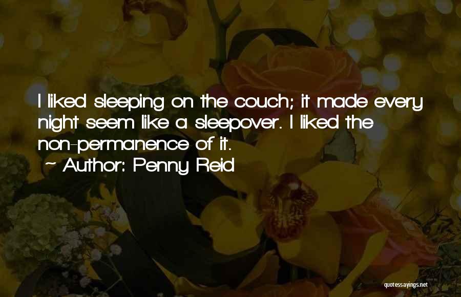 Sleeping On The Couch Quotes By Penny Reid