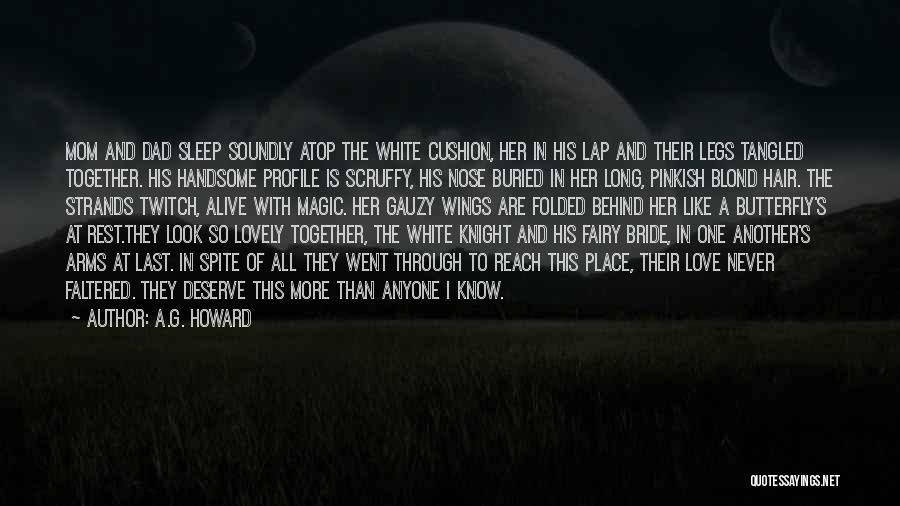 Sleeping Together Love Quotes By A.G. Howard