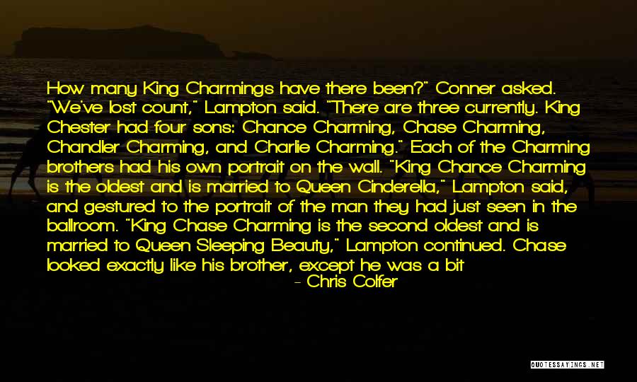 Sleeping With A Married Man Quotes By Chris Colfer