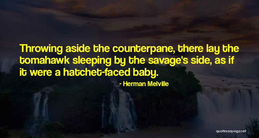 Sleeping With Baby Quotes By Herman Melville