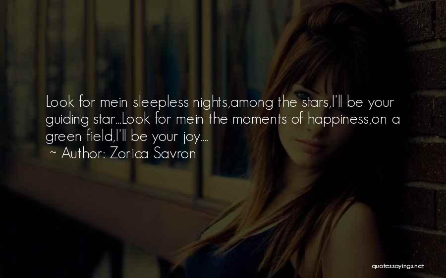 Sleepless Love Quotes By Zorica Savron