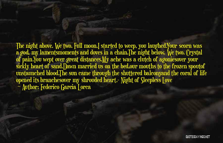 Sleepless Night Quotes By Federico Garcia Lorca