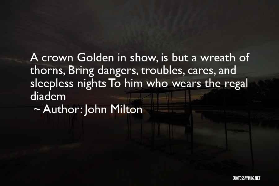 Sleepless Night Quotes By John Milton