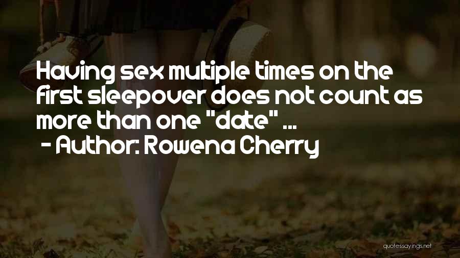 Sleepover Quotes By Rowena Cherry