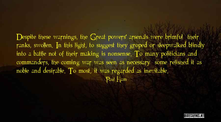 Sleepwalked Quotes By Paul Ham Sleepwalked Quotes By Paul Ham