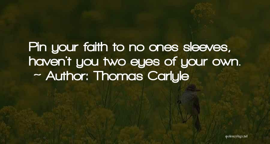 Sleeves Quotes By Thomas Carlyle