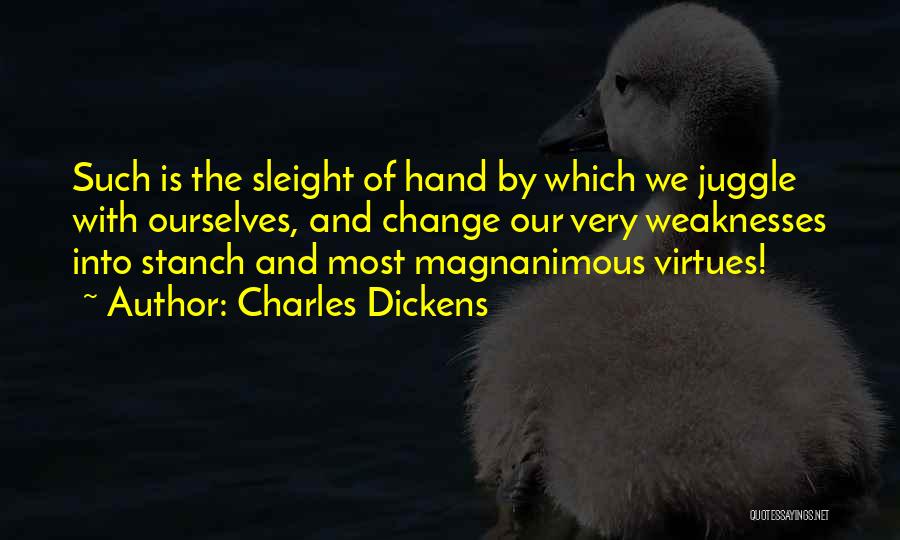 Sleight Of Hand Quotes By Charles Dickens