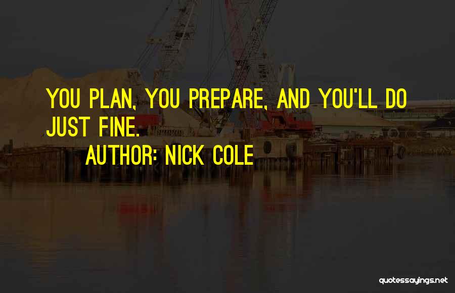 Sleights Of Mind Quotes By Nick Cole