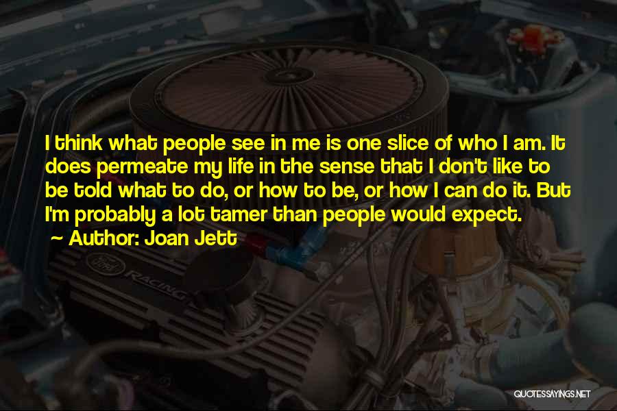 Slice Of Life Quotes By Joan Jett