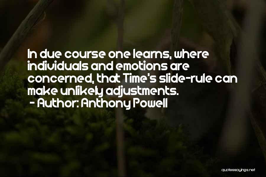 Slide Rule Quotes By Anthony Powell