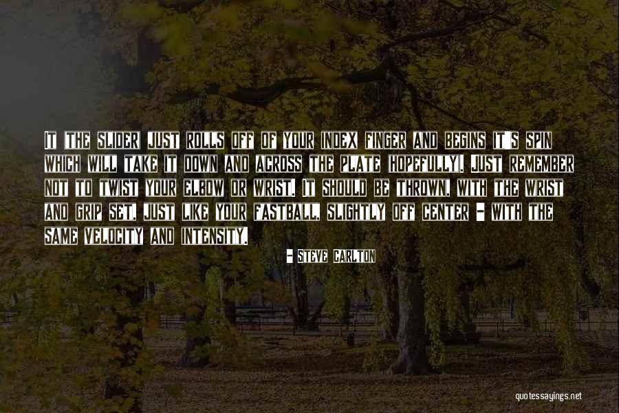 Slider Quotes By Steve Carlton Slider Quotes By Steve Carlton