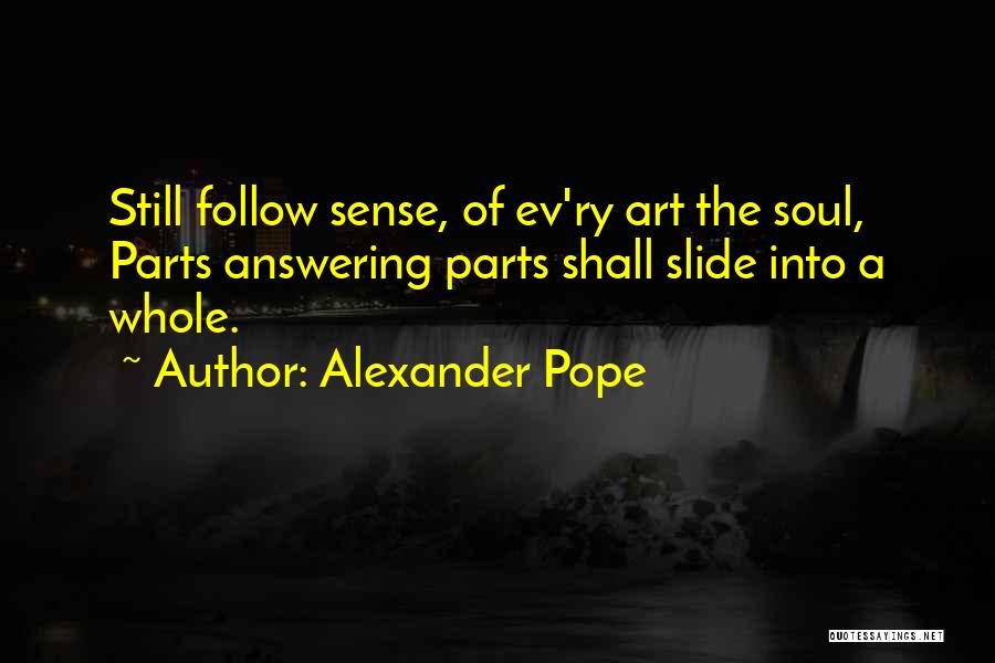 Slides Quotes By Alexander Pope
