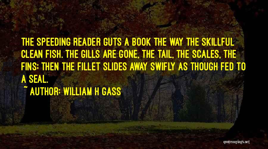 Slides Quotes By William H Gass