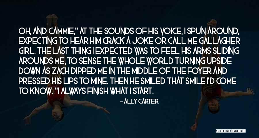 Sliding Down Quotes By Ally Carter