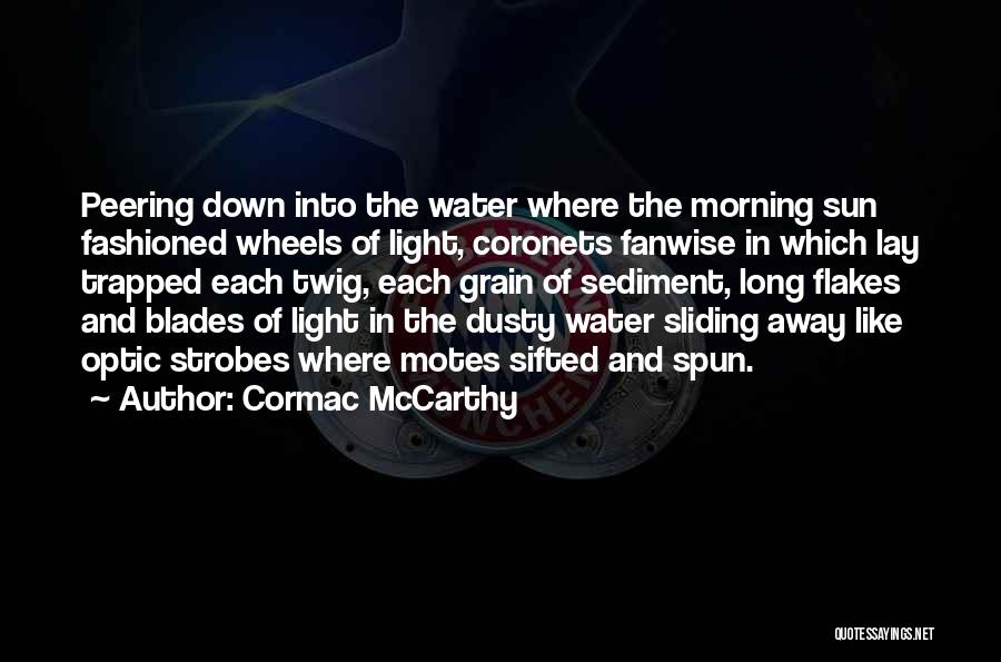 Sliding Down Quotes By Cormac McCarthy