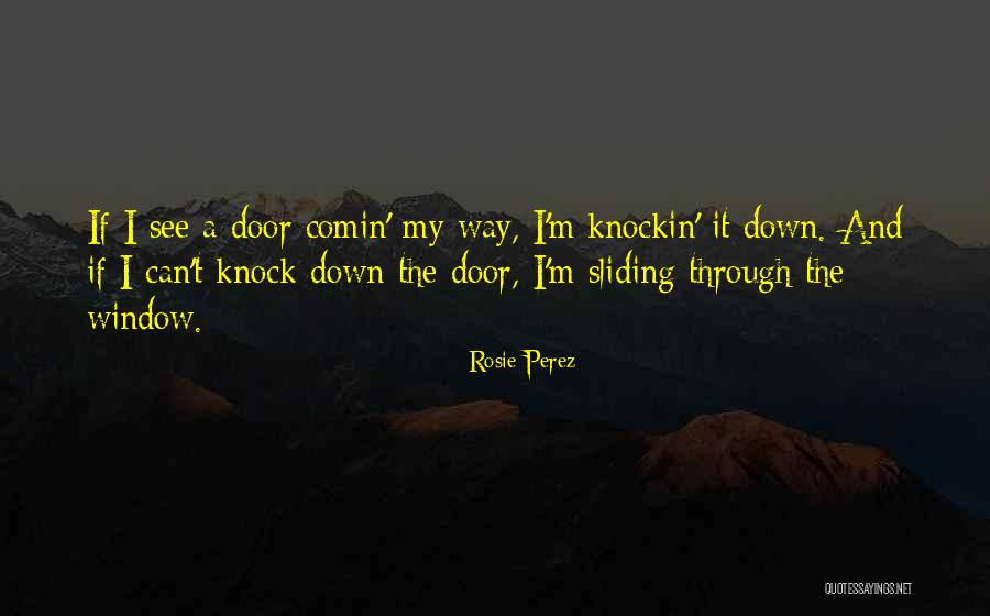 Sliding Down Quotes By Rosie Perez