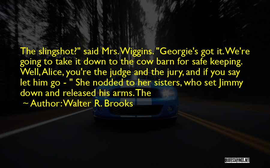 Slingshot Quotes By Walter R. Brooks