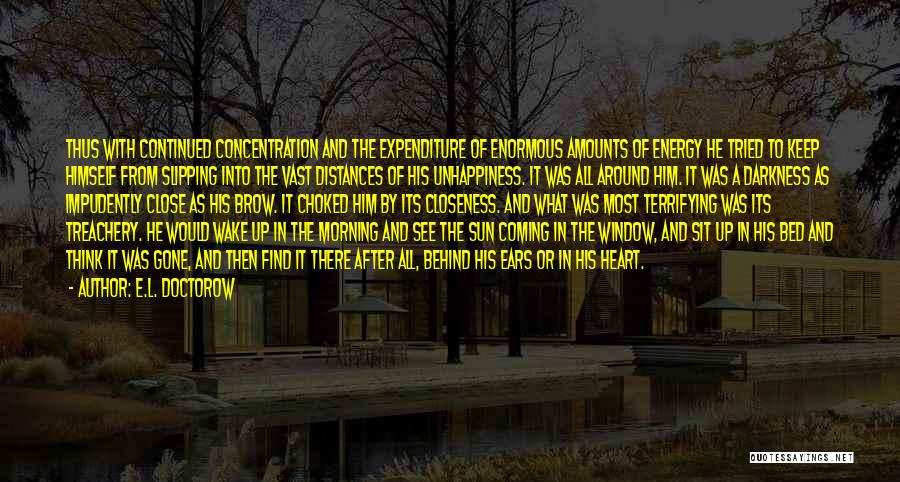 Slipping Into Darkness Quotes By E.L. Doctorow