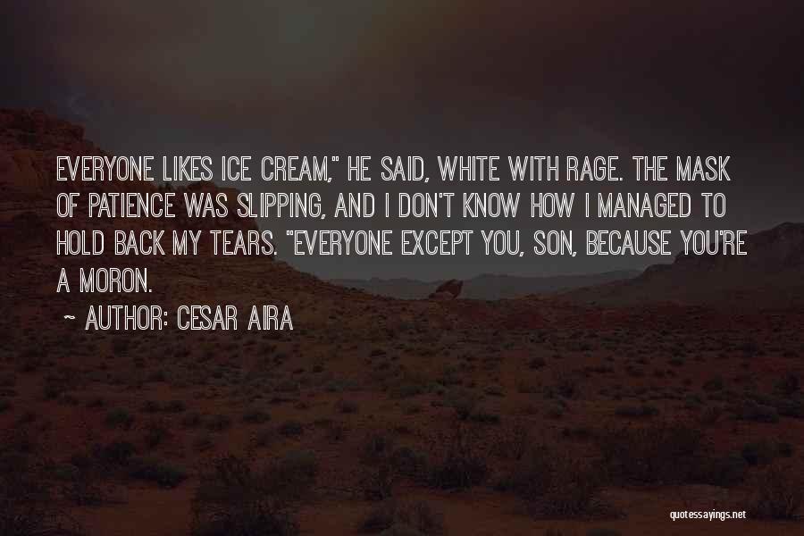 Slipping On Ice Quotes By Cesar Aira