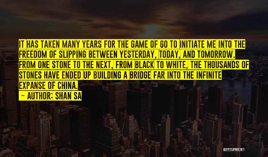 Slipping Up Quotes By Shan Sa