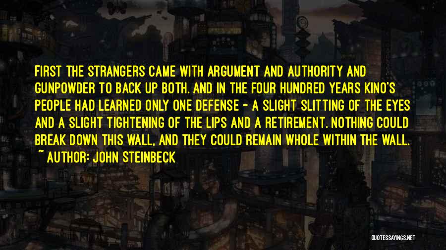Slitting Quotes By John Steinbeck