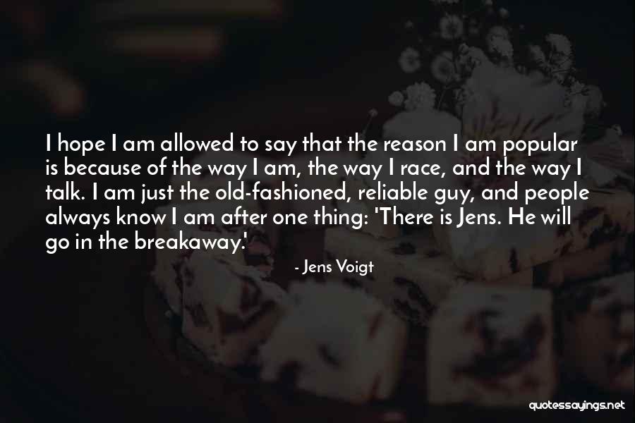 Slobodno Padanje Quotes By Jens Voigt